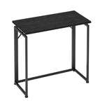 31.5” Folding Desk for Small Spaces No Assembly Required Folding Desk