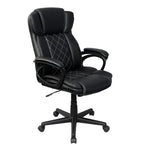 Executive Office Chair High Back Faux Leather