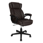 Executive Office Chair High Back Faux Leather