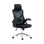 Essential Ergonomic Office Chair with Headrest & Lumbar Support Black Office Chair