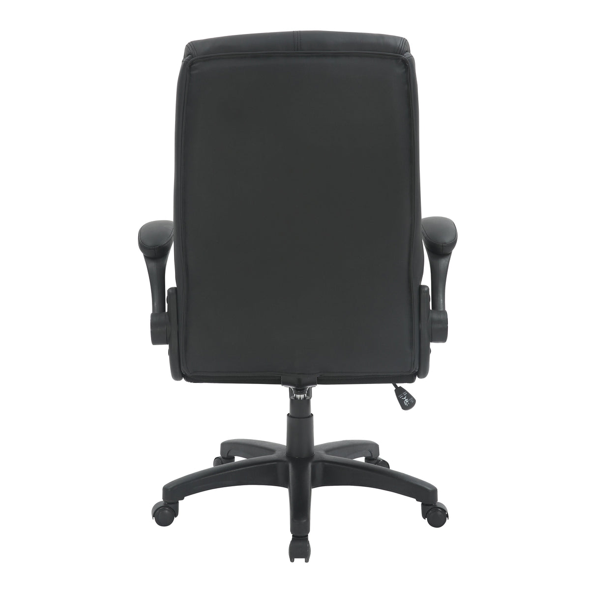 Ergonomic Faux Leather Office Chair – Ultra-Padded Executive Desk Chair with Flip-Up Armrests Height Adjustable Tilt