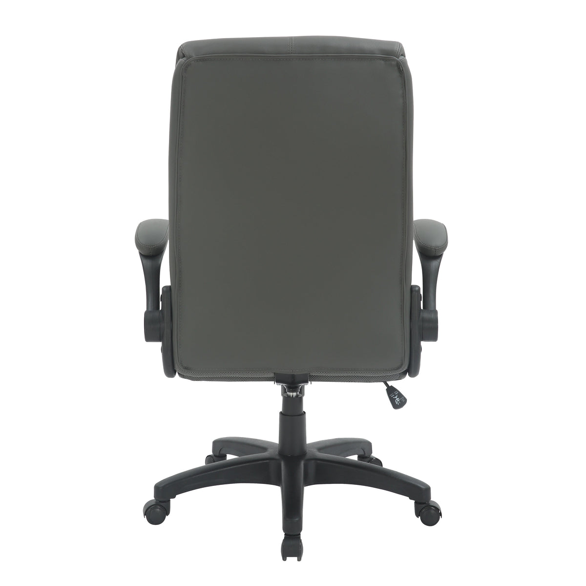 Ergonomic Faux Leather Office Chair – Ultra-Padded Executive Desk Chair with Flip-Up Armrests Height Adjustable Tilt