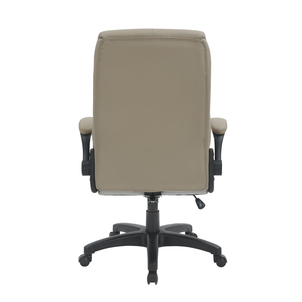 Ergonomic Faux Leather Office Chair – Ultra-Padded Executive Desk Chair with Flip-Up Armrests Height Adjustable Tilt