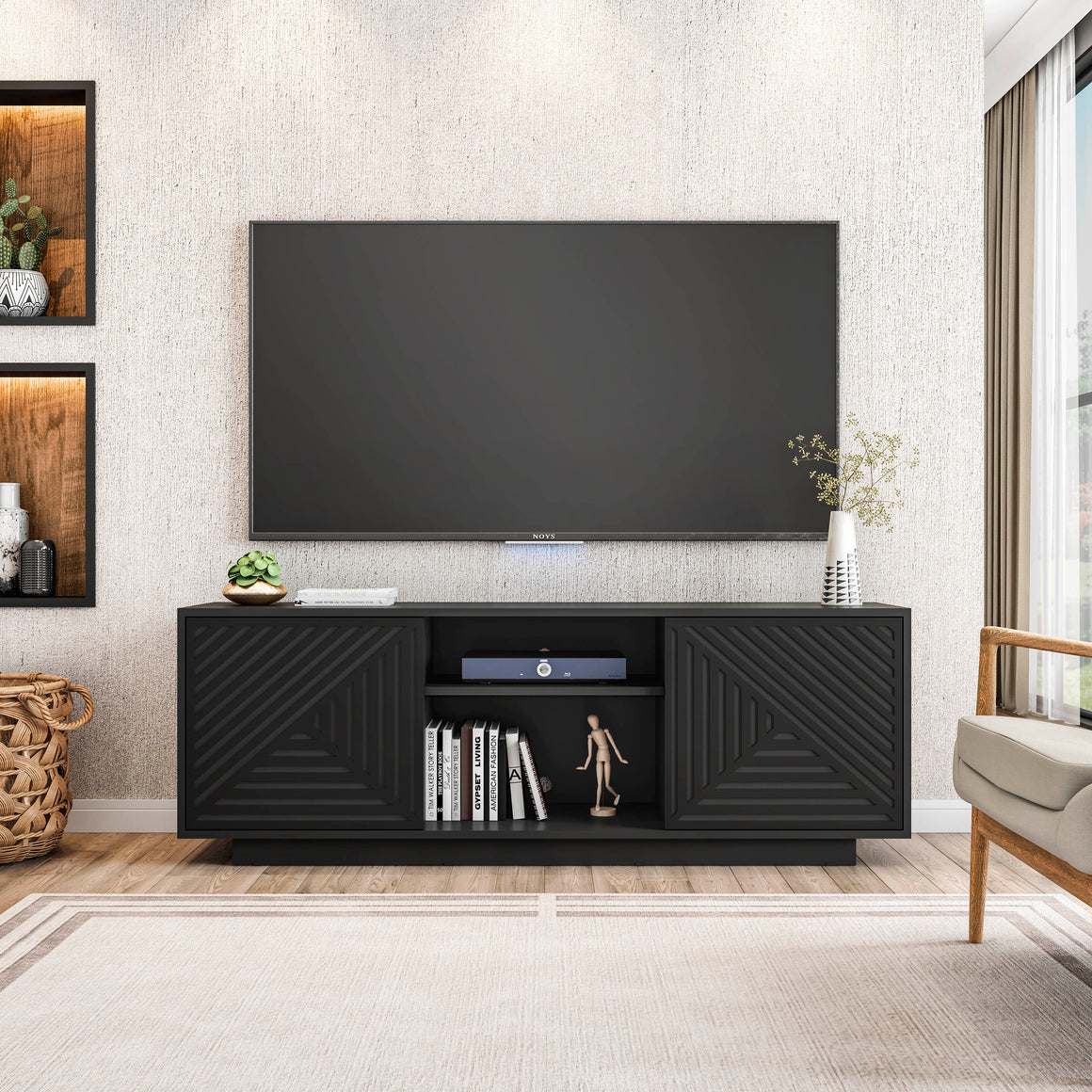 Modern TV Stand for TV’s Up to 70”