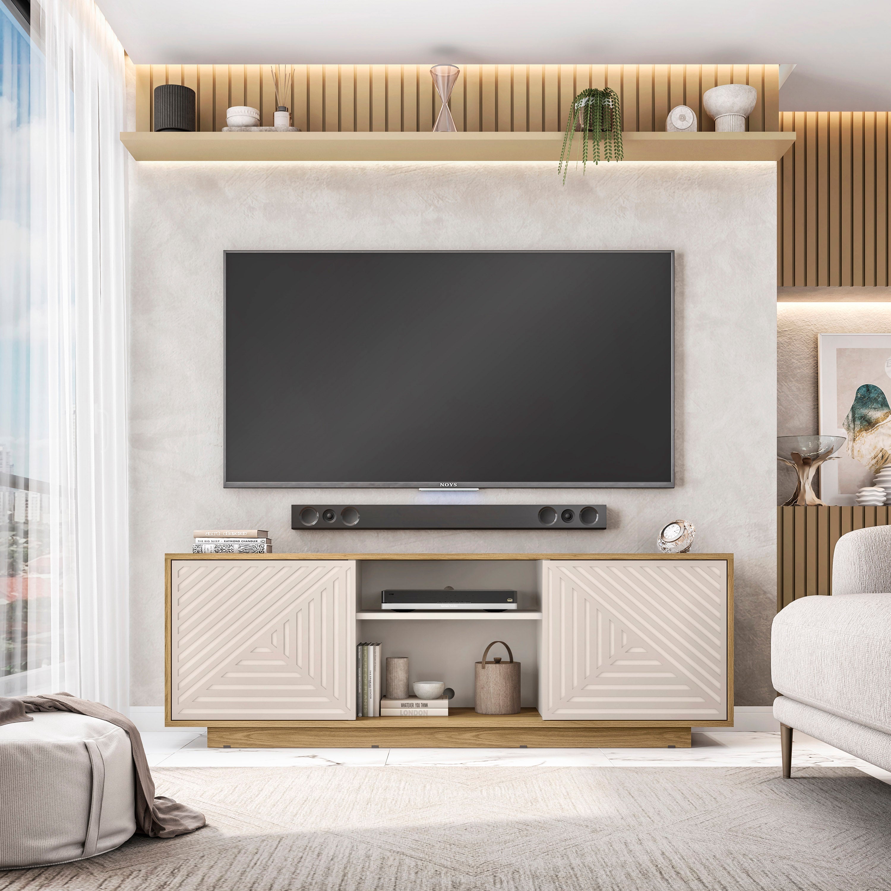Modern TV Stand for TV’s Up to 70” TV Stands