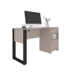 Modern Style Industrial Writing Desk with Storage Grey Writing Desk