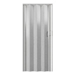 Loft Series 48’’ Premium Double Walled PVC Foldable Accordion Doors Grey Foldable Accordion Doors