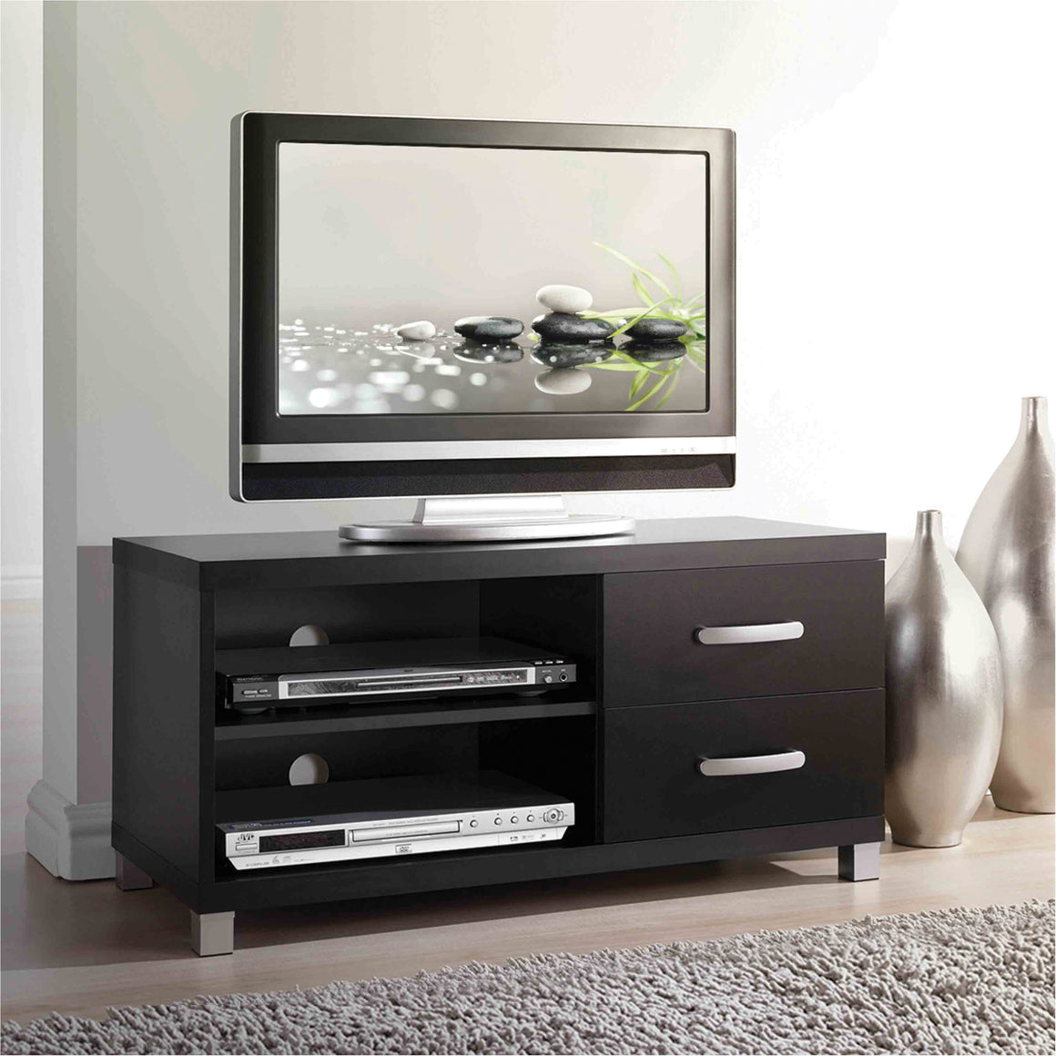 Modern TV Stand with Storage For TVs Up To 40"