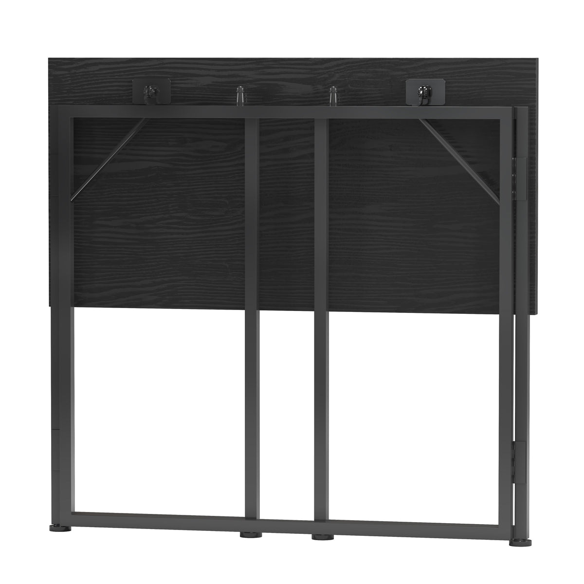31.5” Folding Desk for Small Spaces No Assembly Required Folding Desk