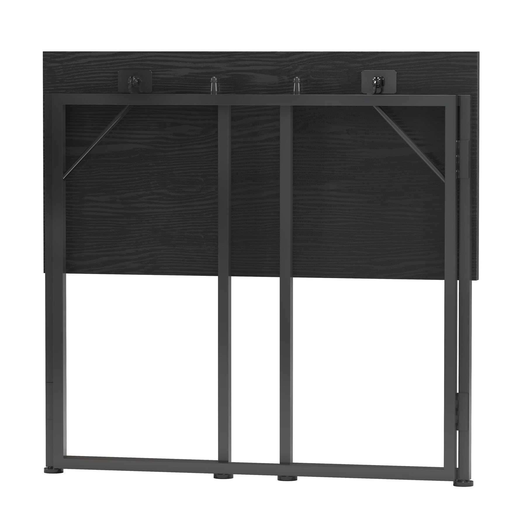 31.5” Folding Desk for Small Spaces No Assembly Required Folding Desk
