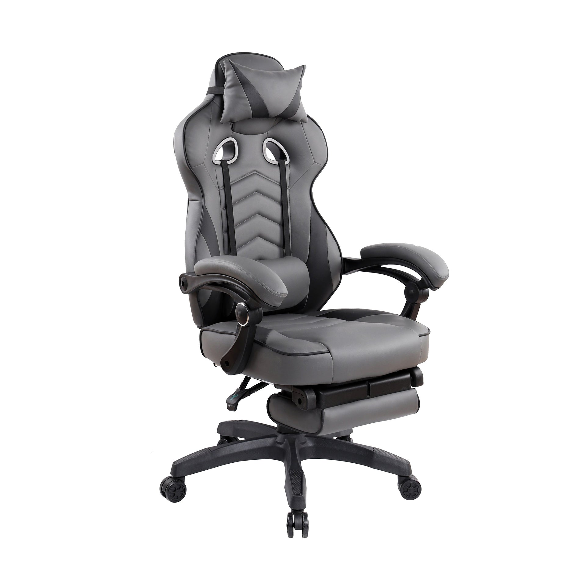 Executive Gaming Chair with Footrest