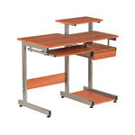 Complete Computer Workstation Desk Wood Grain Writing Desk