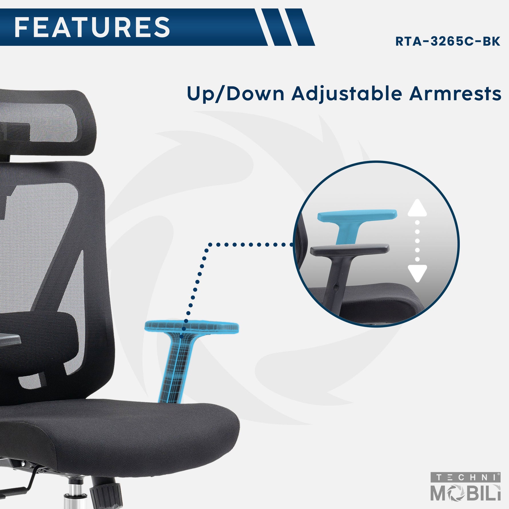 Truly Ergonomic Mesh Office Chair with Headrest & Lumbar Support Office Chair