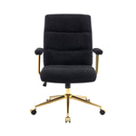 Elegant Textured Boucle Office Chair Office Chair