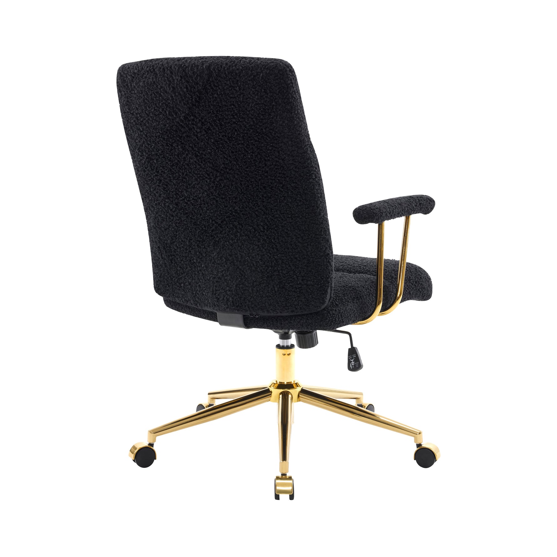 Elegant Textured Boucle Office Chair Office Chair