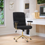 Elegant Textured Boucle Office Chair Office Chair