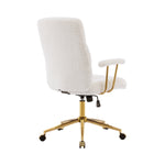 Elegant Textured Boucle Office Chair Office Chair