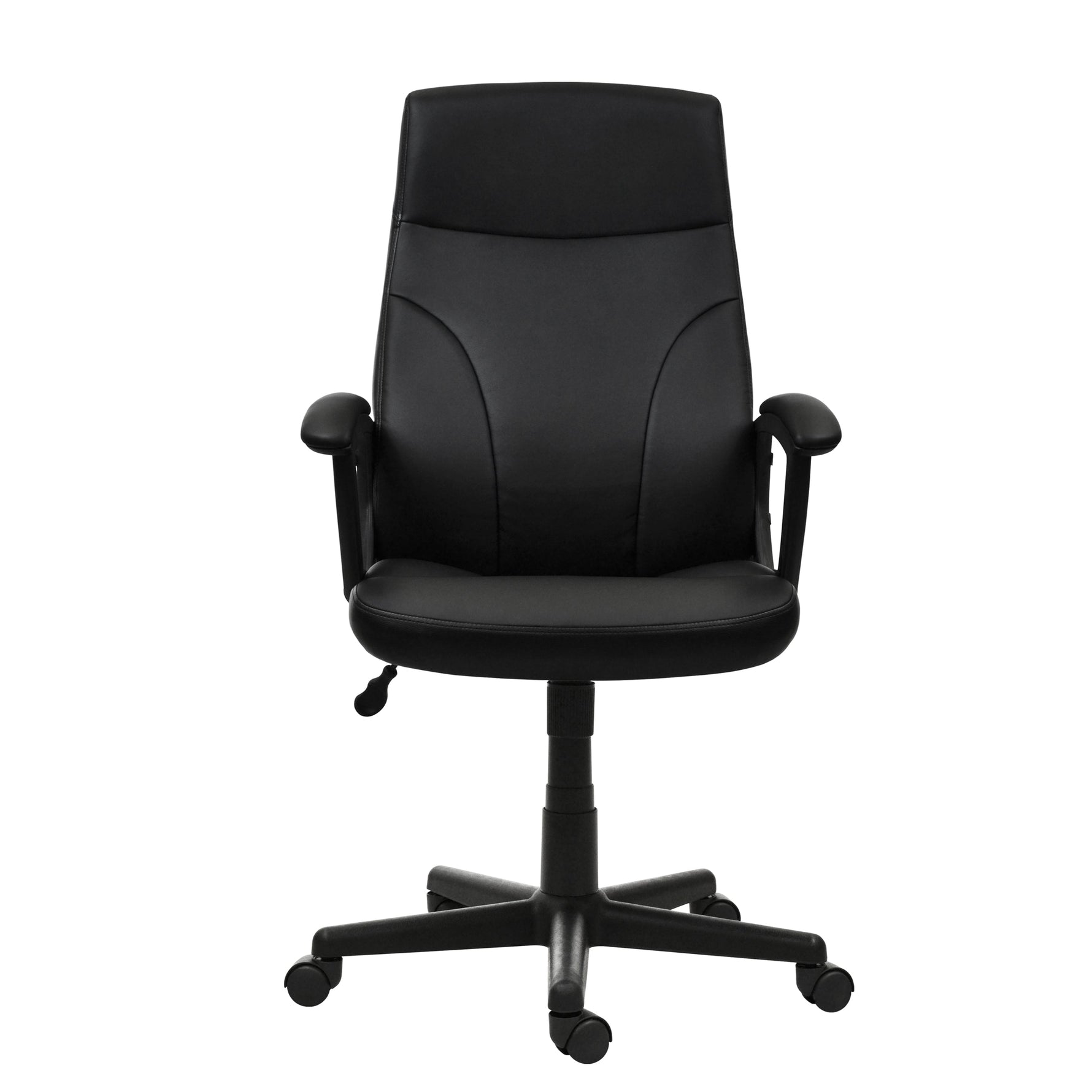 Medium Back Executive Office Chair Black Office Chair