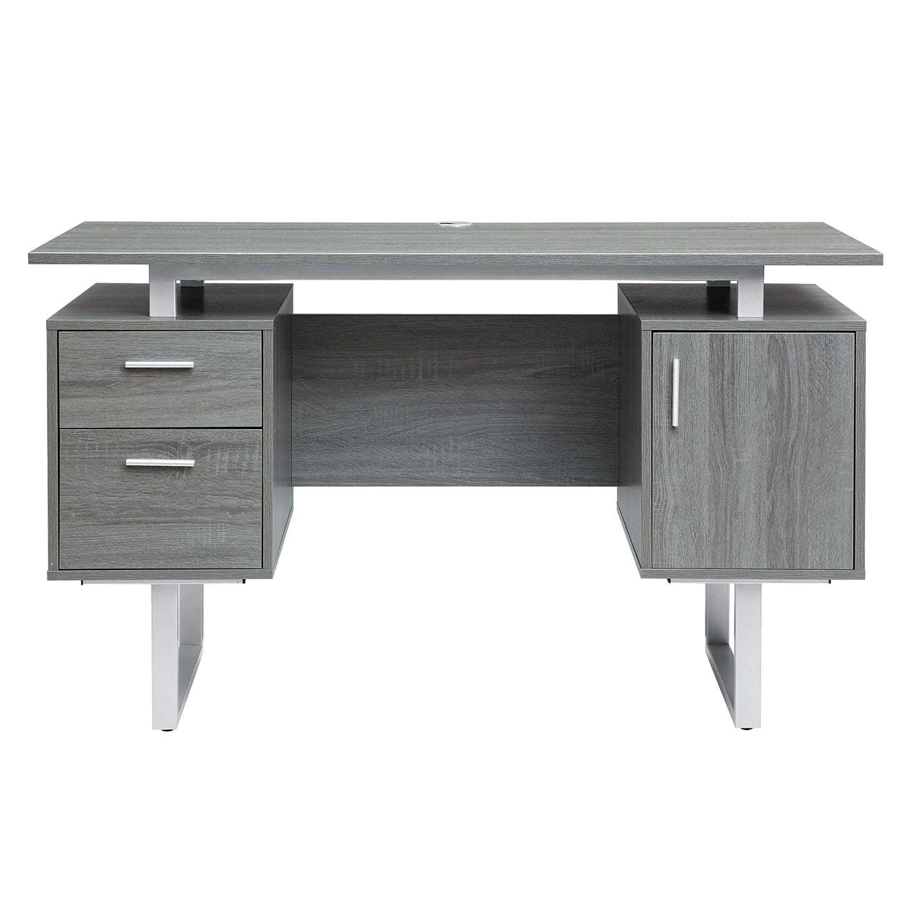 Modern Office Desk with Storage Workstation