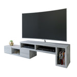 Expandable TV Stand Console for TV’s up to 65’’ Grey TV Stands