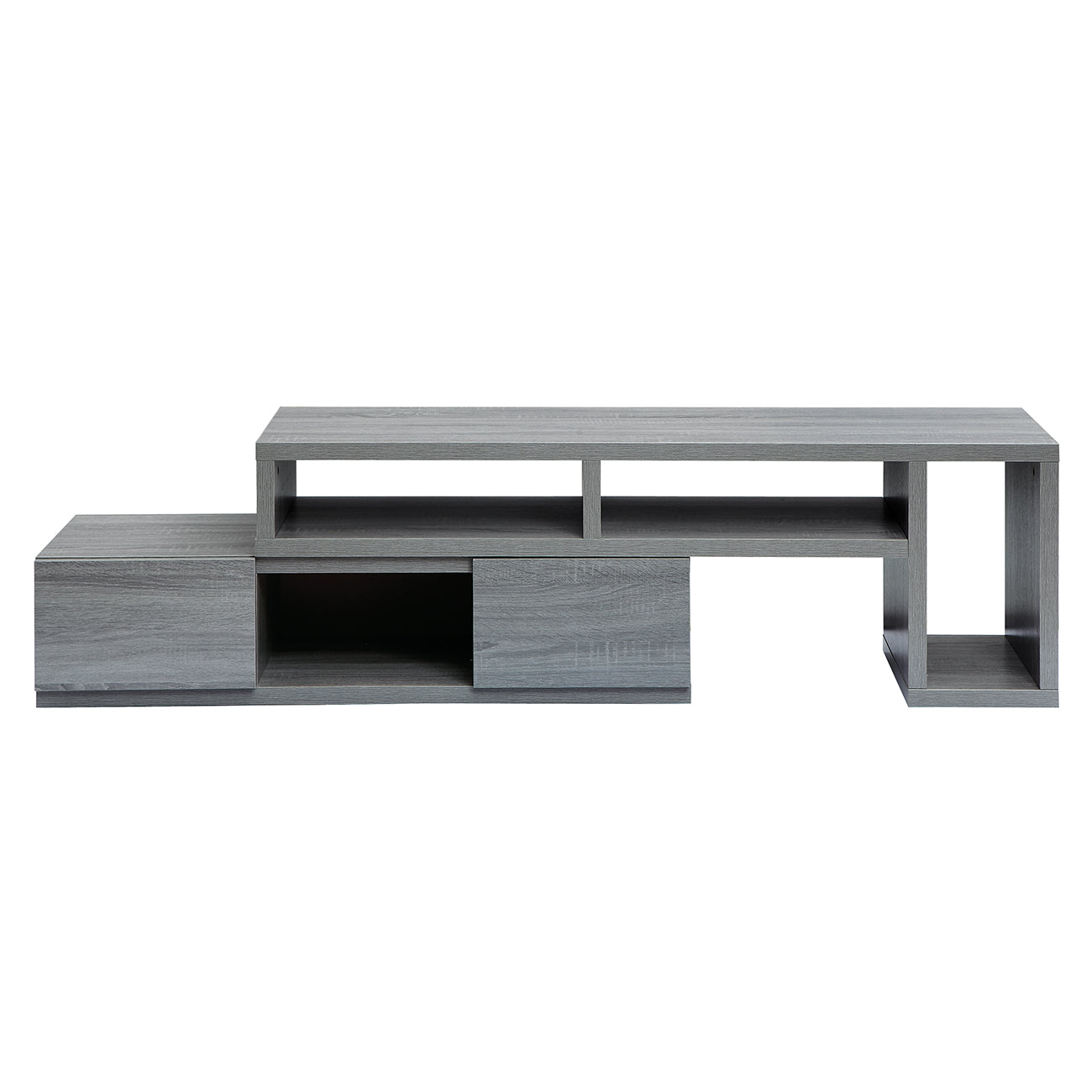 Expandable TV Stand Console for TV’s up to 65’’ Grey TV Stands