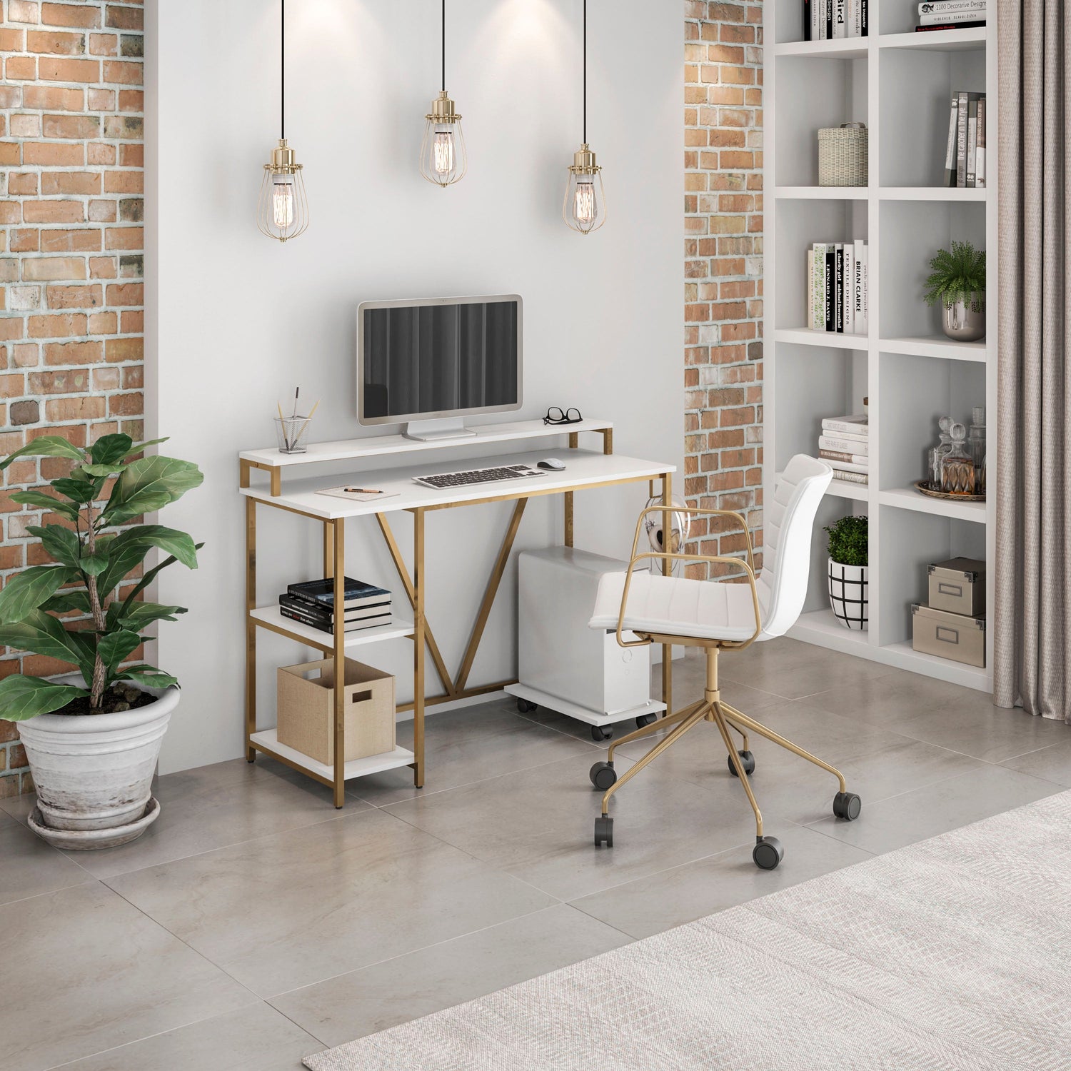 Industrial Writing Desk Desk