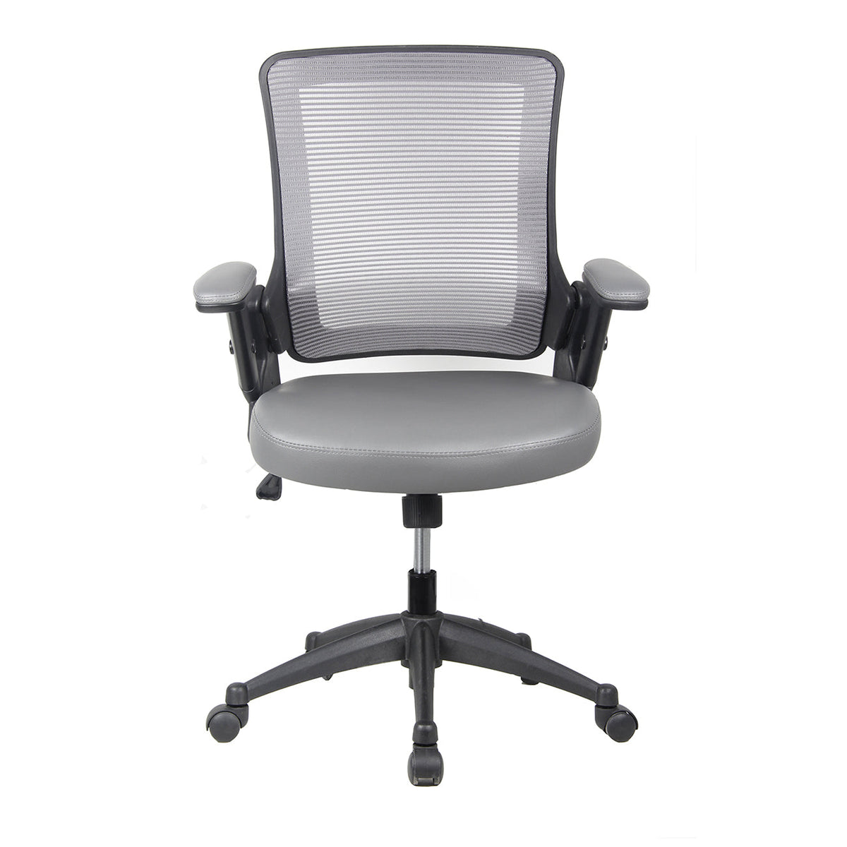 Mid-Back Mesh Office Chair with Height Adjustable Arms Office Chair