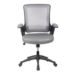Mid-Back Mesh Office Chair with Height Adjustable Arms Office Chair