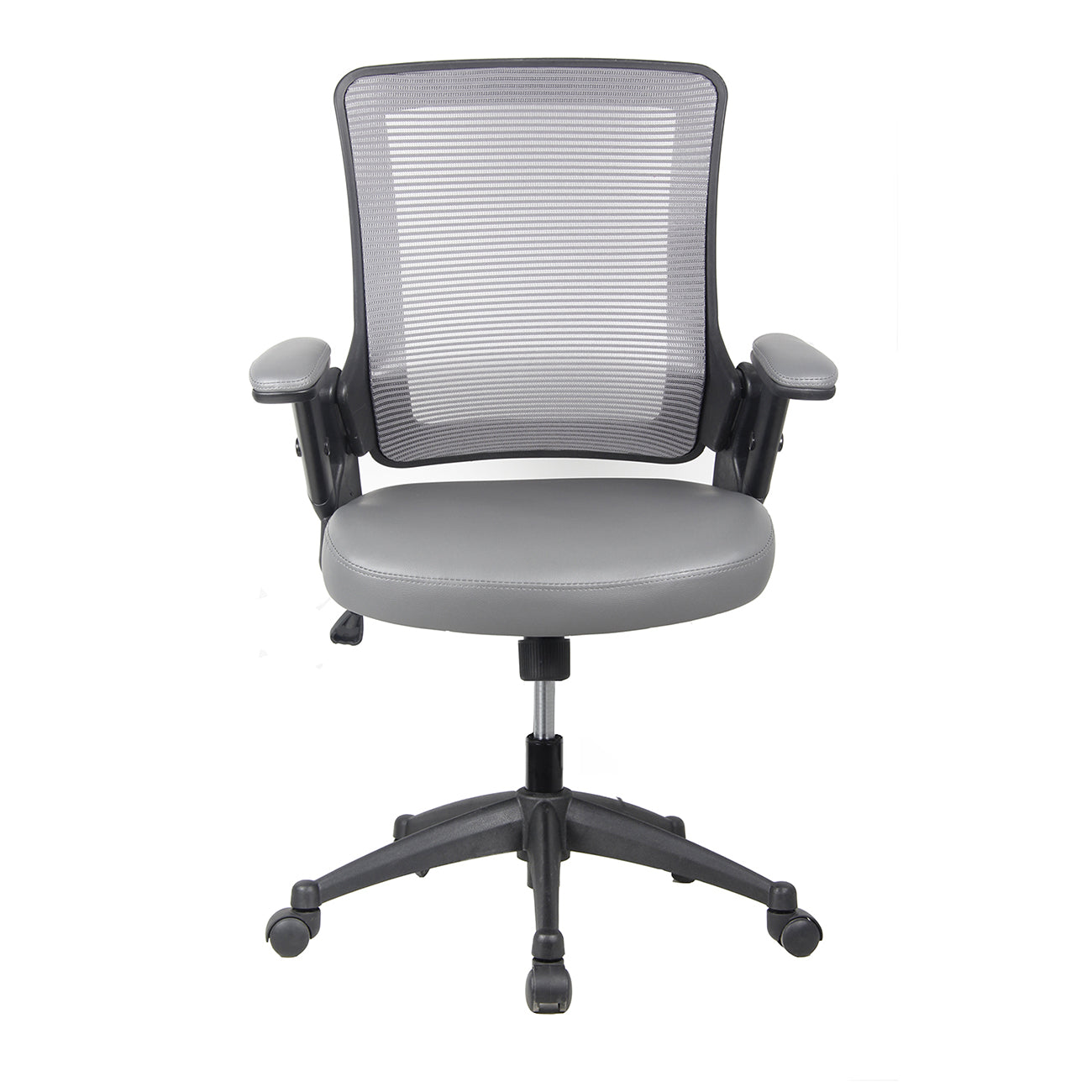 Mid-Back Mesh Office Chair with Height Adjustable Arms Office Chair