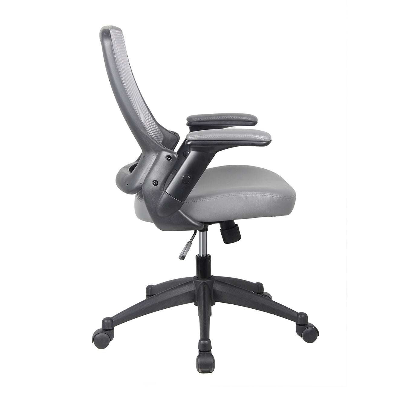Mid-Back Mesh Office Chair with Height Adjustable Arms Office Chair