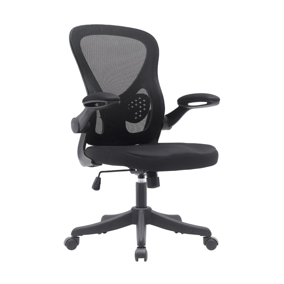 Techni Mobili  High Back Executive Mesh Office Chair with Arms, Headrest  and Lumbar Support