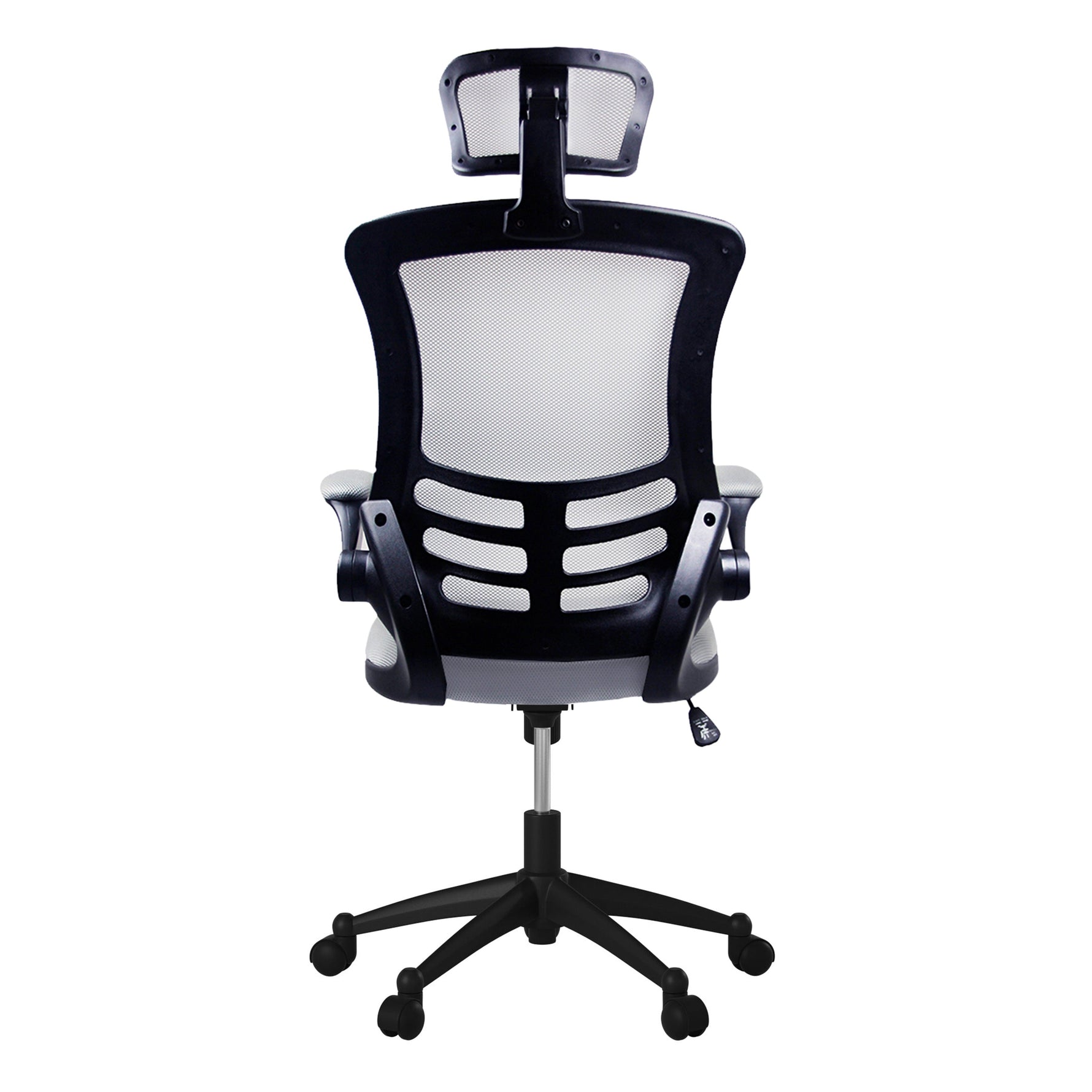 Modern High-Back Mesh Executive Office Chair With Headrest And Flip Up Arms Office Chair