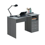 Classic Computer Desk with Multiple Drawers Writing Desk