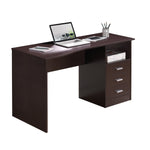 Classic Computer Desk with Multiple Drawers Writing Desk