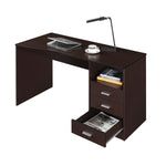 Classic Computer Desk with Multiple Drawers Writing Desk