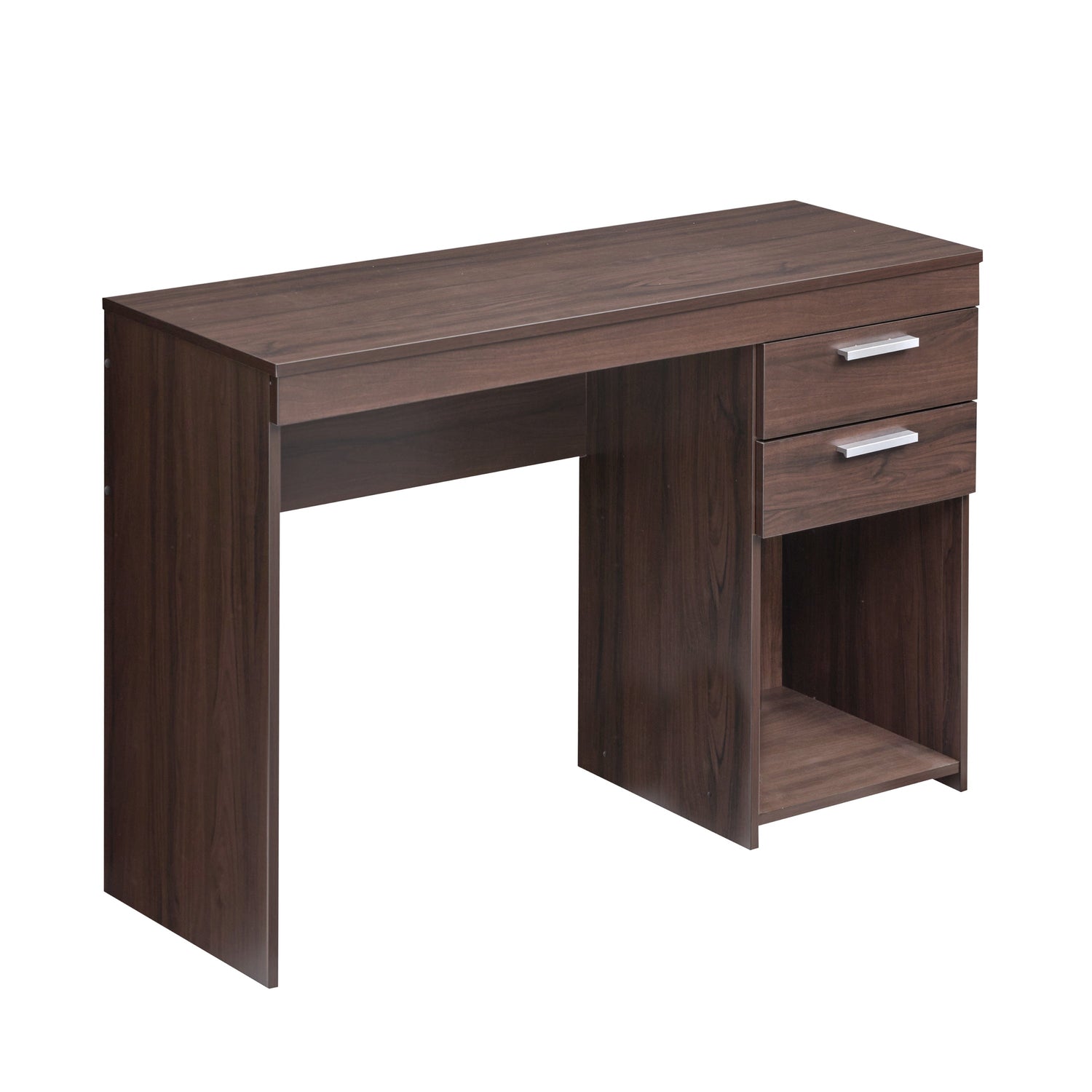 Home Office Workstation with Storage Espresso Workstation