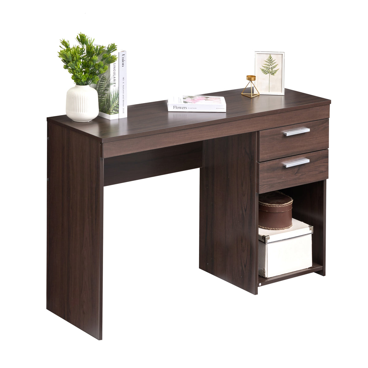 Home Office Workstation with Storage Workstation
