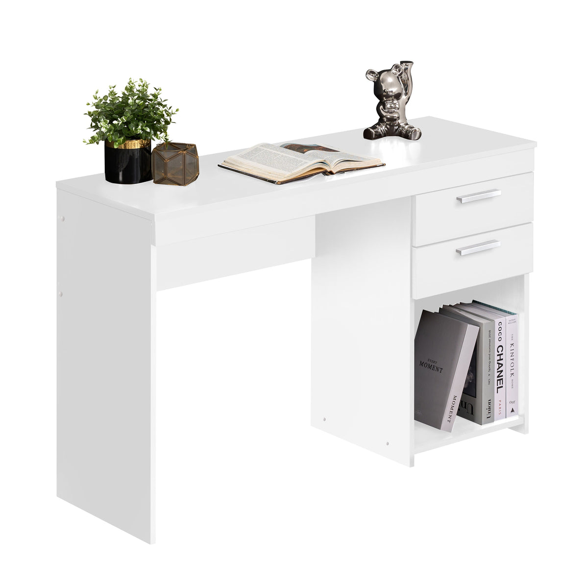 Home Office Workstation with Storage Workstation