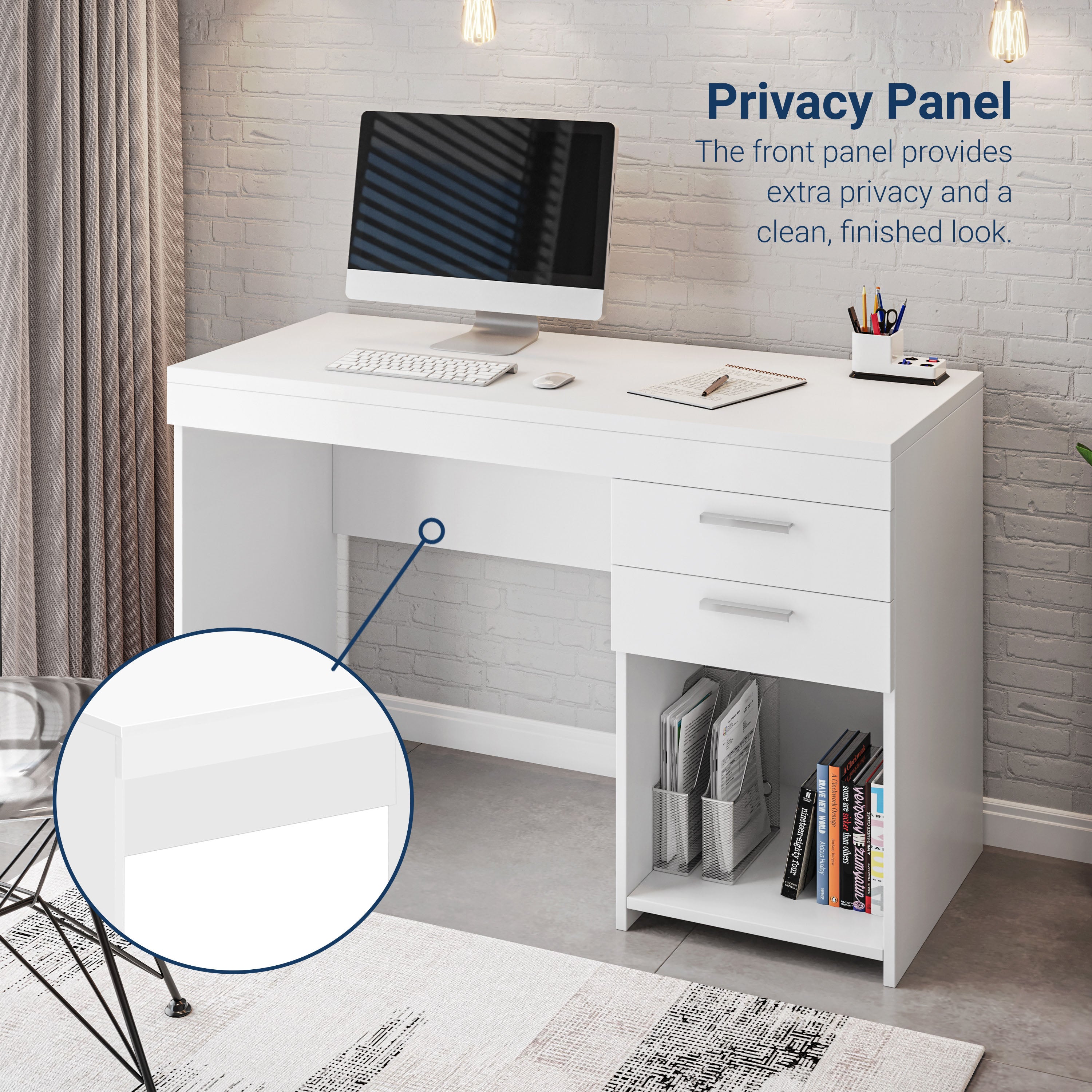 Techni Mobili | Home Office Workstation with Storage
