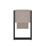 Modern Style Industrial Writing Desk with Storage Grey Writing Desk