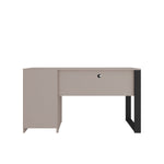 Modern Style Industrial Writing Desk with Storage Grey Writing Desk