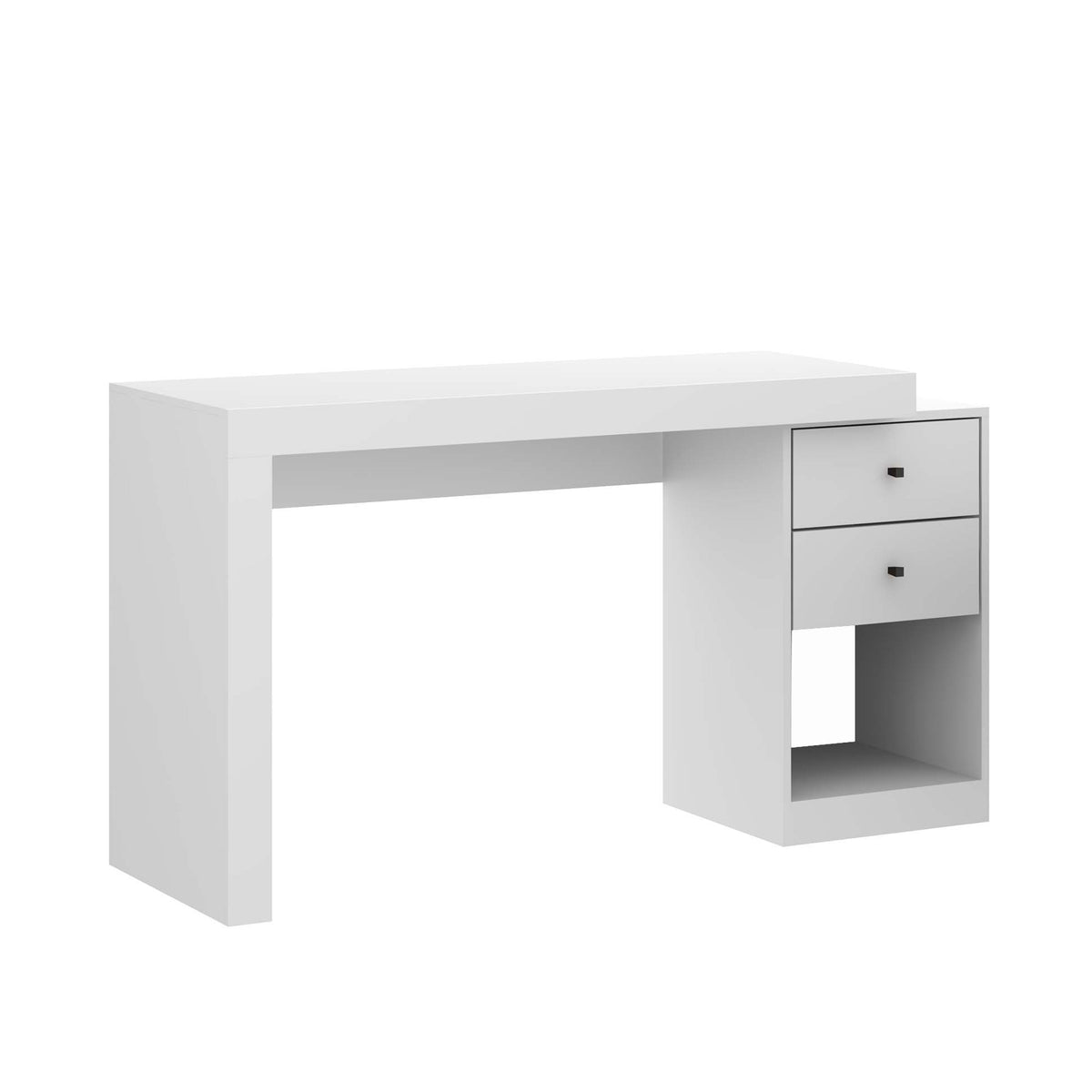 Expandable Home Office Desk White Desk