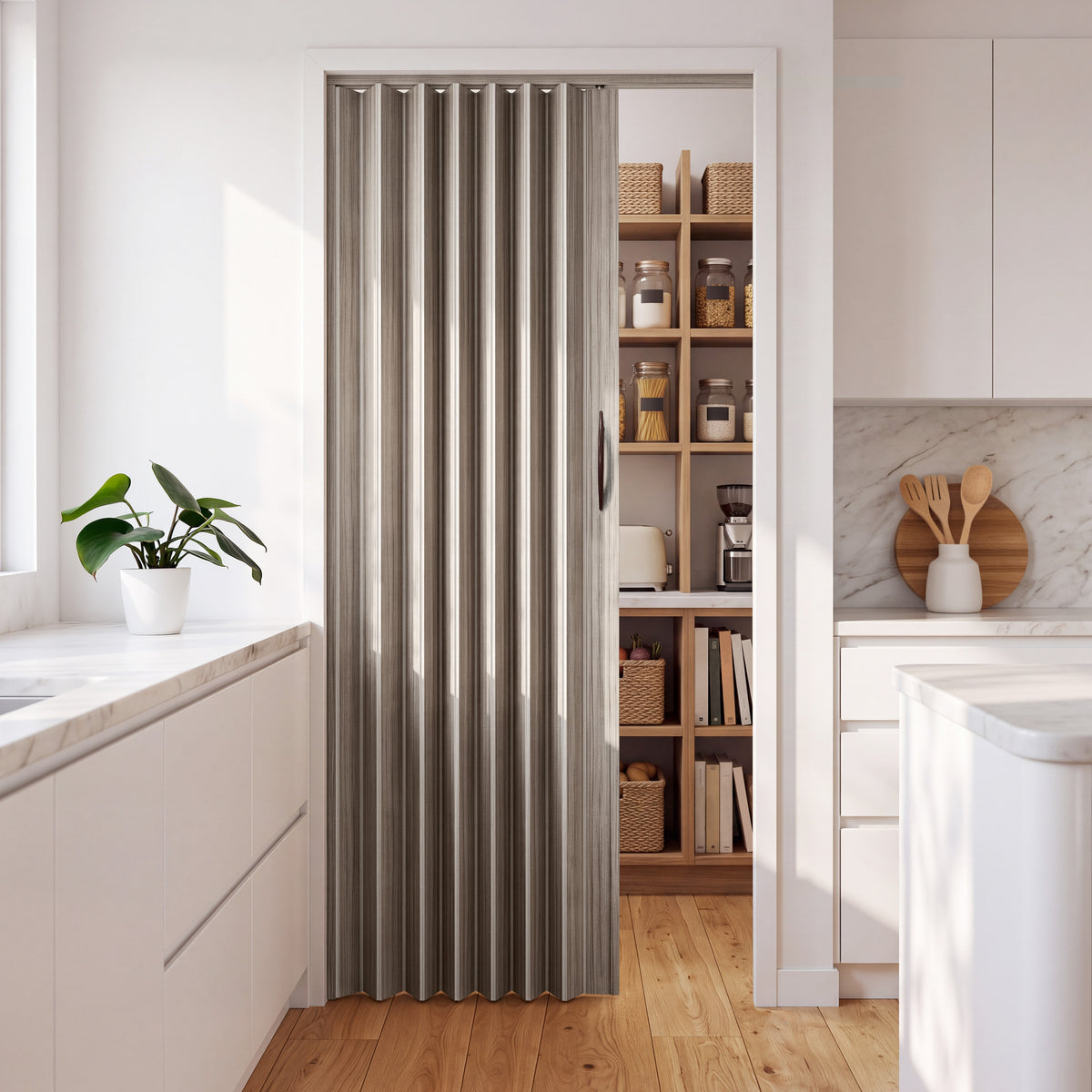Loft Series 36" Premium Double Walled PVC Foldable Accordion Doors