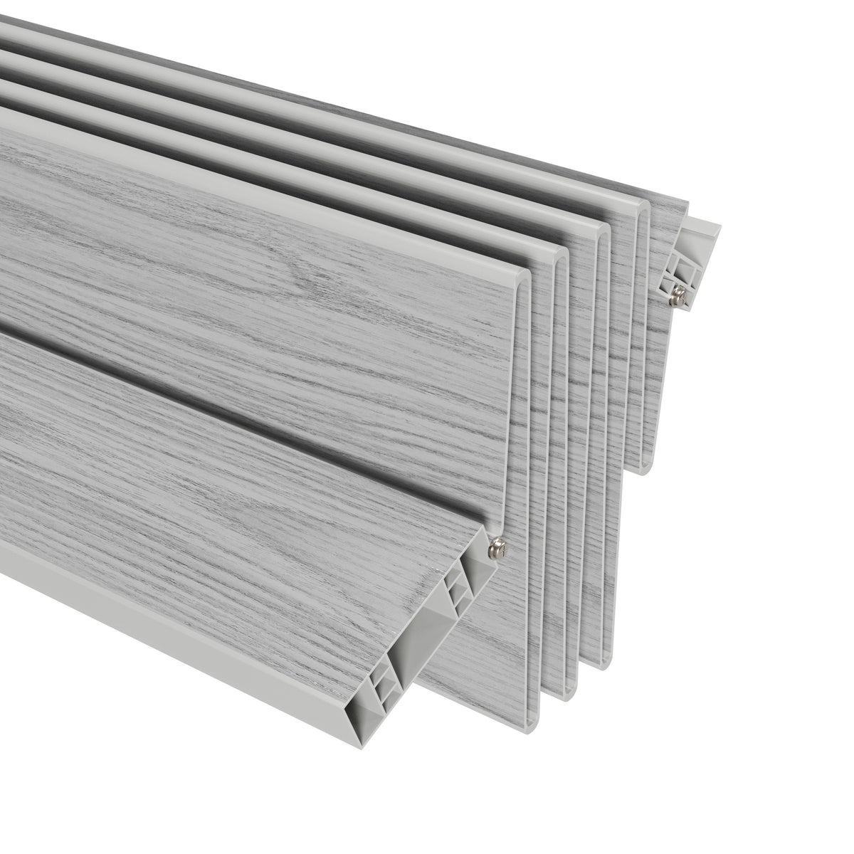 Studio Series 36’’ PVC Foldable Accordion Doors Grey Foldable Accordion Doors