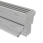 Studio Series 36’’ PVC Foldable Accordion Doors Grey Foldable Accordion Doors