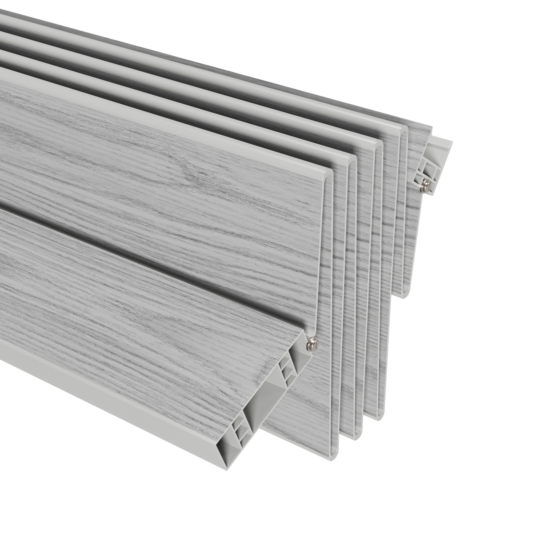 Studio Series 36’’ PVC Foldable Accordion Doors Grey Foldable Accordion Doors