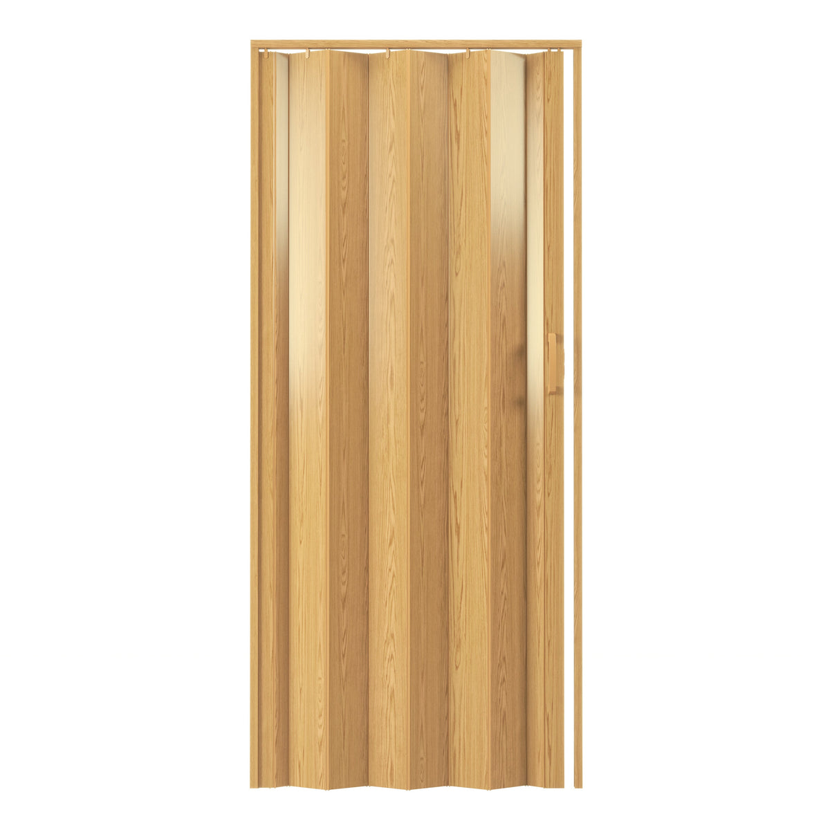 Studio Series 48’’ PVC Foldable Accordion Doors Golden Oak Foldable Accordion Doors