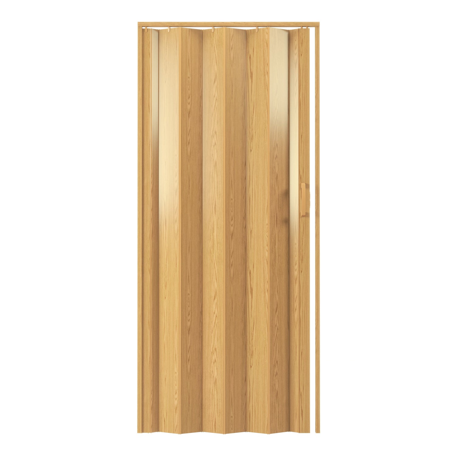 Studio Series 48’’ PVC Foldable Accordion Doors Golden Oak Foldable Accordion Doors