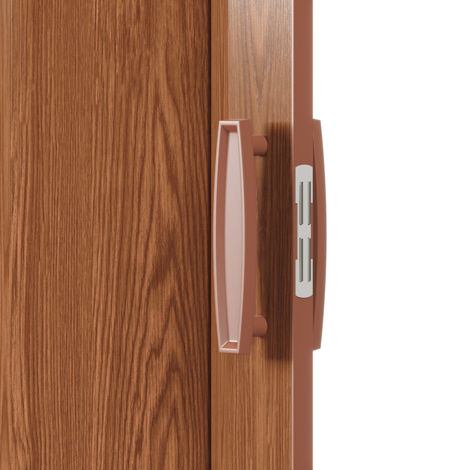 Studio Series 48’’ PVC Foldable Accordion Doors Walnut Foldable Accordion Doors
