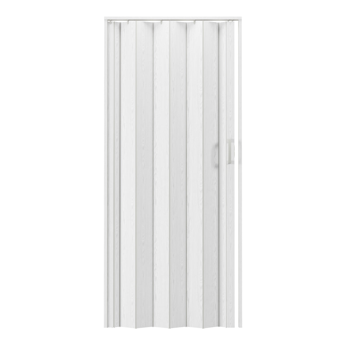 Studio Series 48’’ PVC Foldable Accordion Doors White Oak Foldable Accordion Doors
